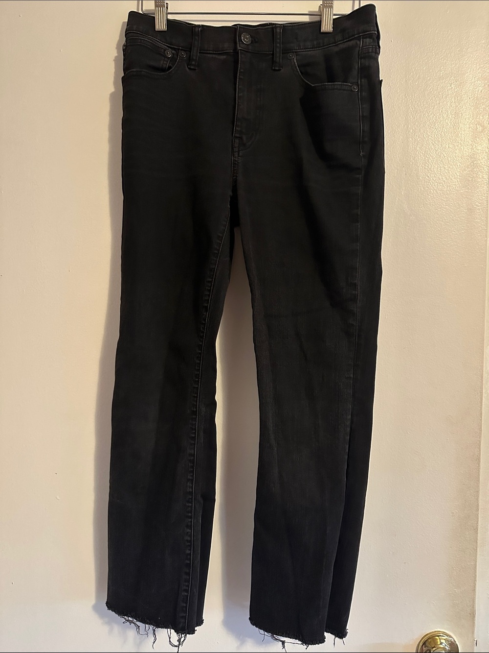 Madewell Black Ankle-Cropped Jeans